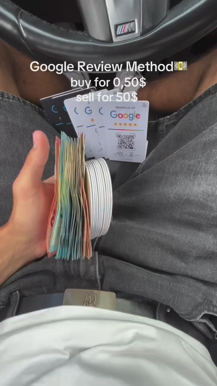 NFC Google Bewertungskarte